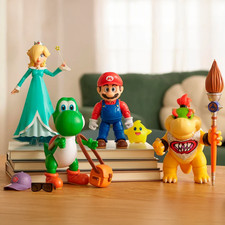 The Super Mario Galaxy Movie 5-Inch Scale Set of 4 Action Figures