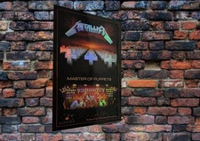 color changing holographic Beautiful AF  Metallica 16" x 24" Master of Puppets