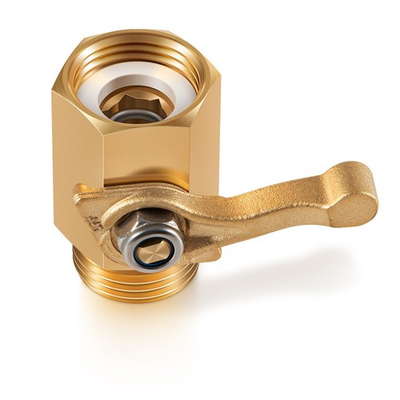#ad #ad 12353 Heavy Duty Brass Shut Off Valve for Dramm 3 4#x27;#x27; Standard Thread Garden ... $18.17