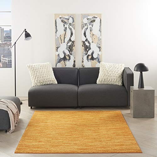 Nourison Essentials Indoor/Outdoor Sunburst 6' x 9' Area Rug, Easy ...