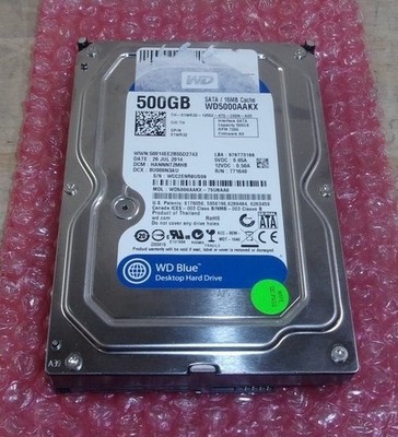 Western Digital WD5000AAKX WD5000AAKX-75U6AA0 Hard Drive 500GB 3.5'' SATA