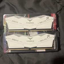 Team T-Force Delta RGB 32GB (2 x 16GB) DDR5 6400 FF4D532G6400HC32ADC01 *WHITE*