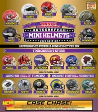 2025 TRISTAR Hidden Treasures Autographed Mini Helmet