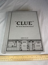 Clue Classic Collector's Bookcase Edition Game  COMPLETE 