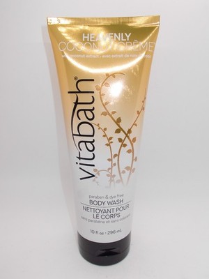 Vitabath Heavenly Coconut Creme Body Wash NEW