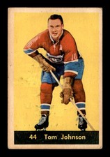 1960 Parkhurst #44 Tom Johnson G/VG X3605456