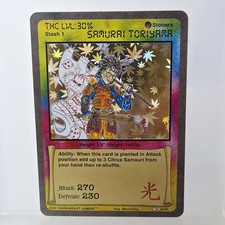 CannaBeast Hikari TCG Samurai Toriyama Holo Card 68/86