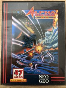Alpha Mission II 2 Dog Tag (Neo Geo AES English) Complete