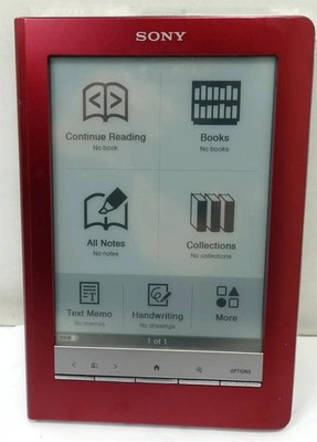 Sony Digital Book Reader PRS-600 2GB w/ Stylus Pen touch screen | eBay