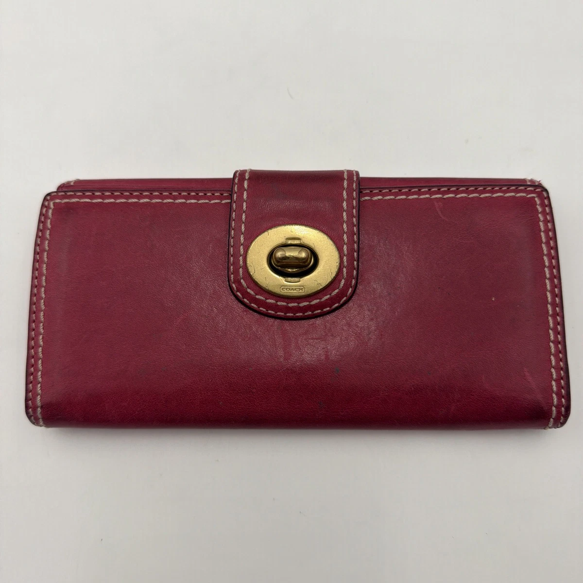Coach Turnlock Wallet for sale | eBay