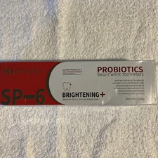 Super Probiotic-6 Toothpaste, Yayashi SP-6 Brightening Toothpaste, New