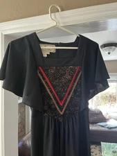 Vintage 1960s 1970’s young Edwardian By Arpeja Dress Size 7