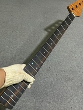 4A Roasted Flame Maple 4 String 20fret Ebony Fretboard Electric Bass Guitar Neck