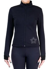 Figure Skating Polartec Fleece Jacket Rhinestone JR137