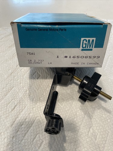 New GM 16508599 1988-96 Buick Regal LH Headlight Vertical Adjustment Bracket OEM - Picture 4 of 4
