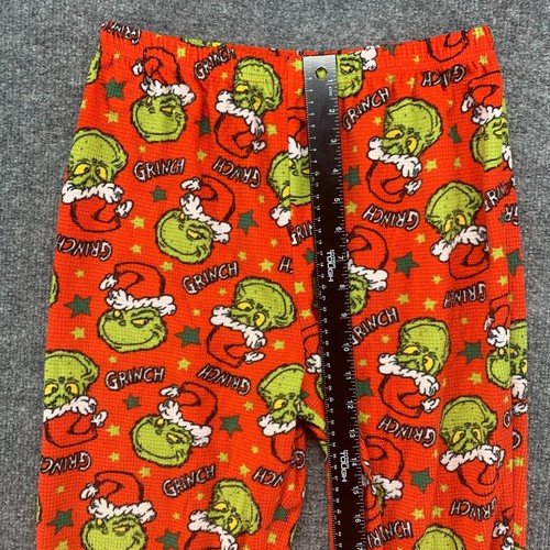 The Grinch Pajama Pants Boys XL 14/16 Red Sleepwear Loungwear Holiday Christmas - Picture 8 of 14