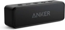 Anker Soundcore 2 Bluetooth Speaker with IPX7 Waterproof, 24 Hour Playtime