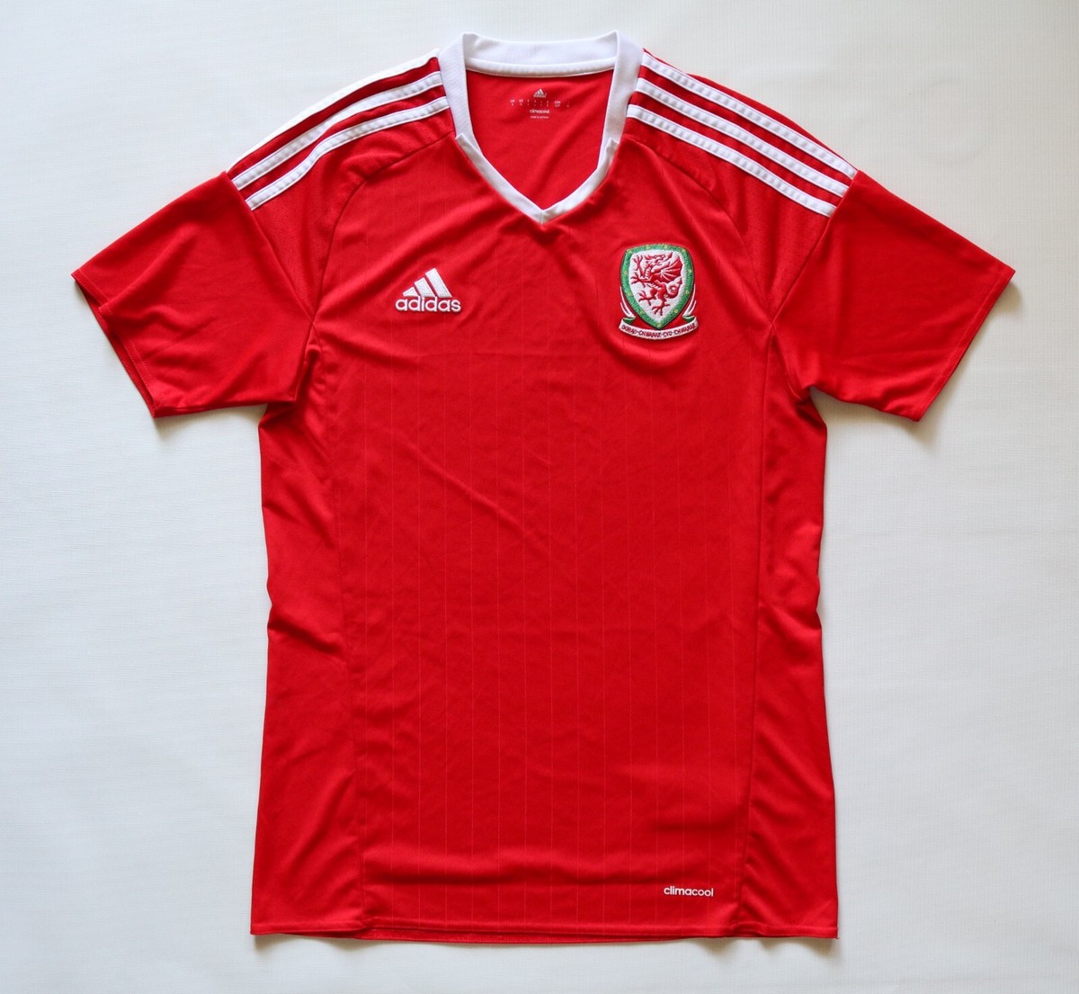 WALES EURO 2016/2018 HOME FOOTBALL SHIRT SOCCER JERSEY KIT CYMRU