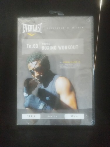MICHAEL OLAJIDE - EVERLAST: NOVICE BOXING WORKOUT DVD, HEAVY BAG JAB ~ trl8#76 - 第 1/2 張圖片