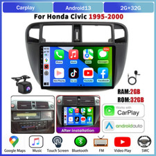 Apple Carplay For Honda Civic 1995-2000 Android Car Stereo Radio Gps Head Unit
