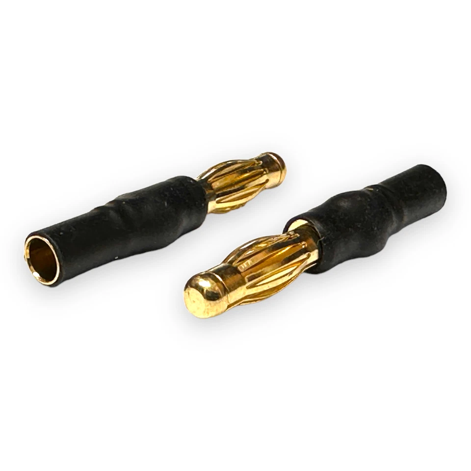 ✅ 1x Adaptador 4.0mm 4mm Macho a 3.5mm Hembra 60A Enchufe Oro ✅ - Imagen 2 de 4