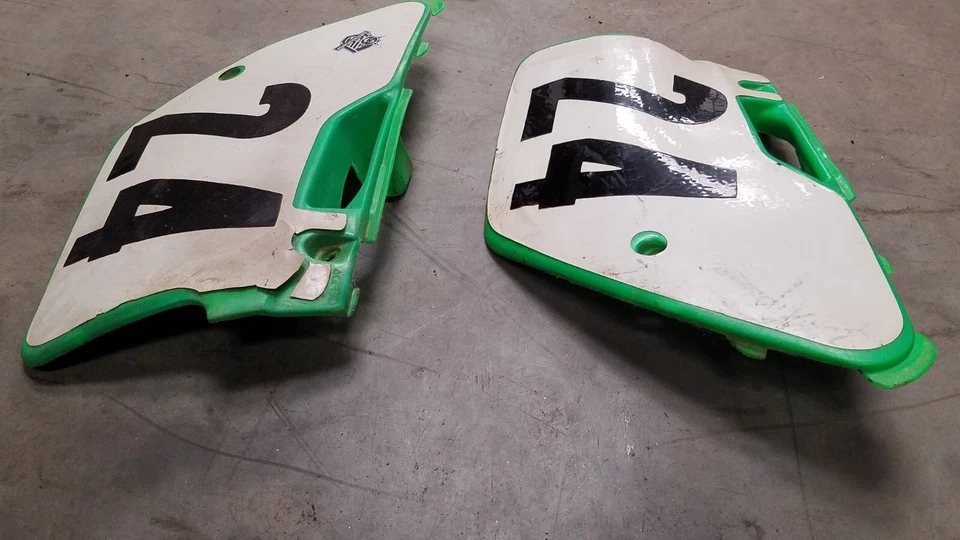 1994-1998 KX250 KX125 KX 125 250 ACERBIS PLÁSTICO PANELES LATERALES PLACAS CUBIERTAS Foto 3 de 4