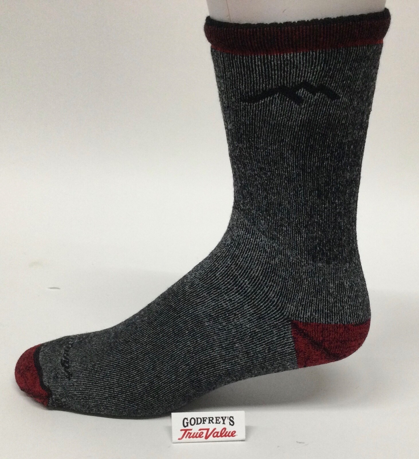 Darn Tough 1953 Smoke Men's Mountaineering Micro Crew Heavyweight