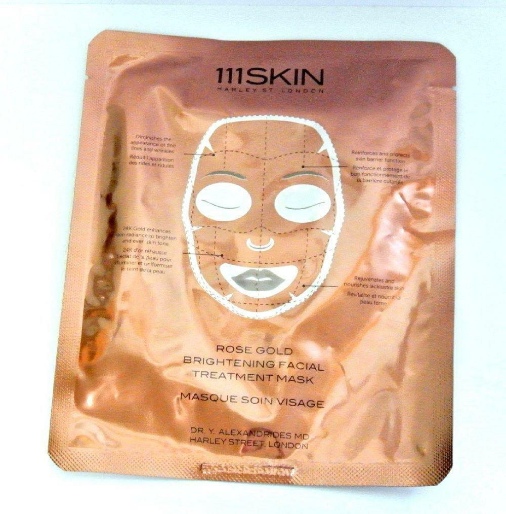 Осветляющая лечебная маска для лица 111skin Rose Gold 1 маска 111skin новая запечатанная