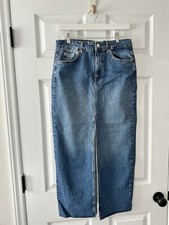 Gonna midi denim Stradivarius taglia 38