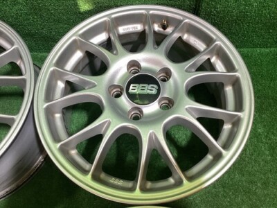 BBS KBA46441 16x6.5J +50 5H PCD112 Aluminum Wheels Set of 4 Silver