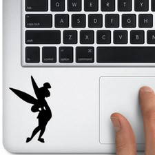 Tinkerbell Silhouette Decal for Trackpad Macbook Laptop Car Window smartphone