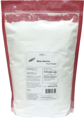 NuSci Beta Alanine Powder Pure 5.5lb (2500g) Energy Endurance