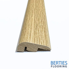 Solid MDF Laminate Threshold Strip Door Bar San Diego Oak Colour 3 Profiles 