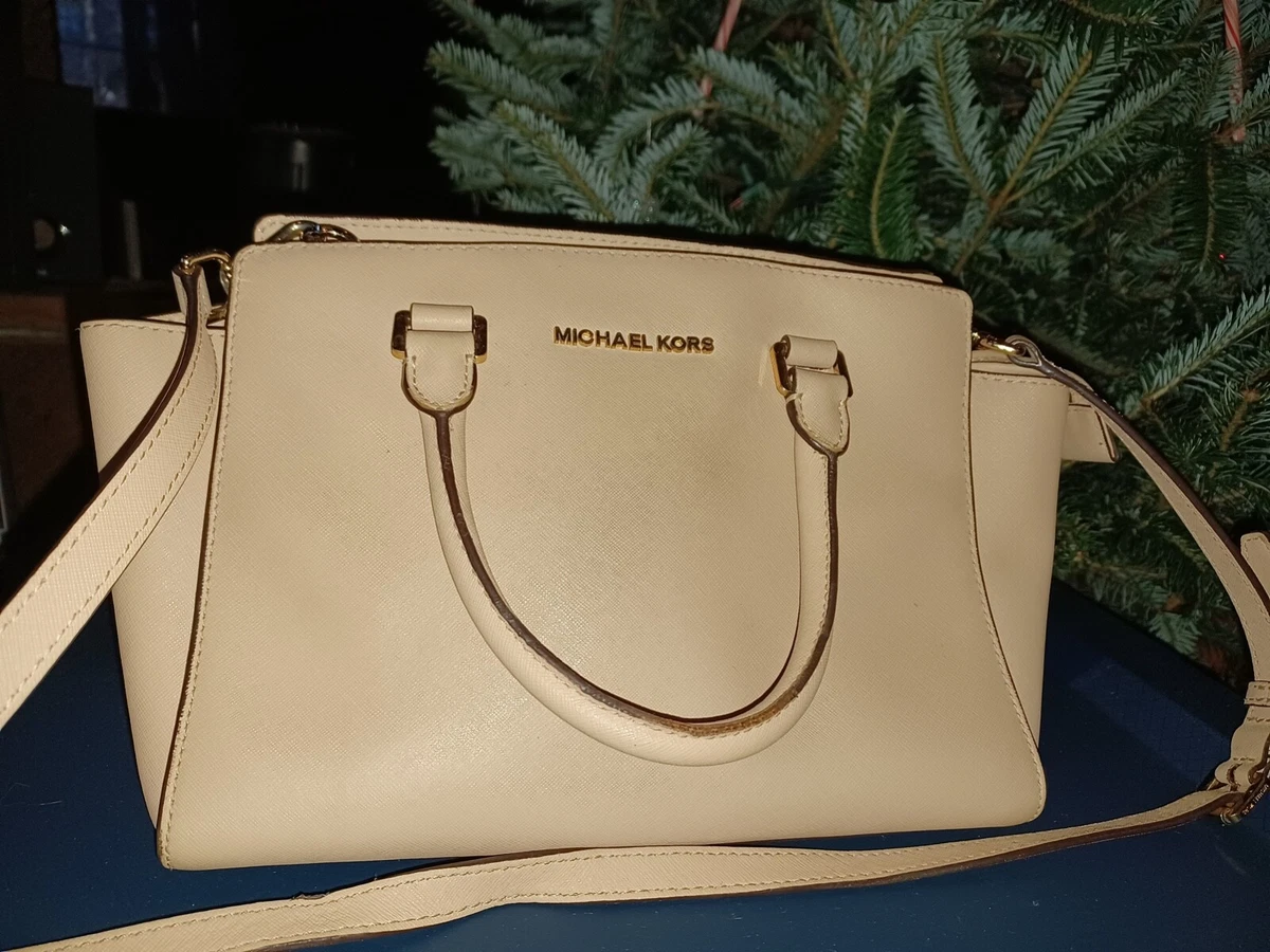 Michael Kors Selma Medium Top Zip Satchel Bag - Blossom