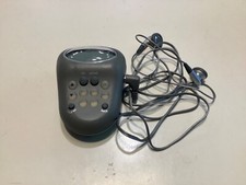 Sharper Image FM Pedometer Alarm Clock Stopwatch Odometer