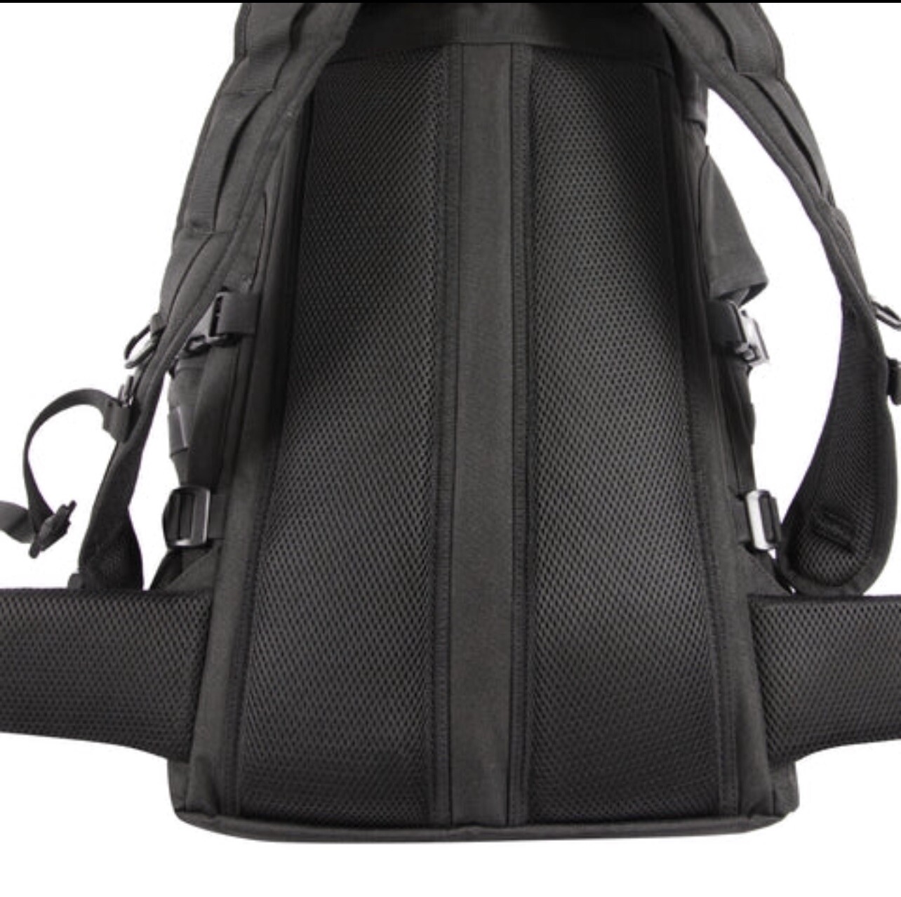 Black Molle Military Police Highland Tactical Spectro bing Backpack