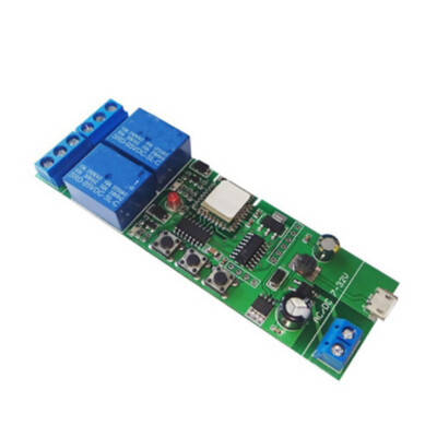 EWelink WiFi Relay Inching Self-Locking Interlock Switch Module Remote On/Off