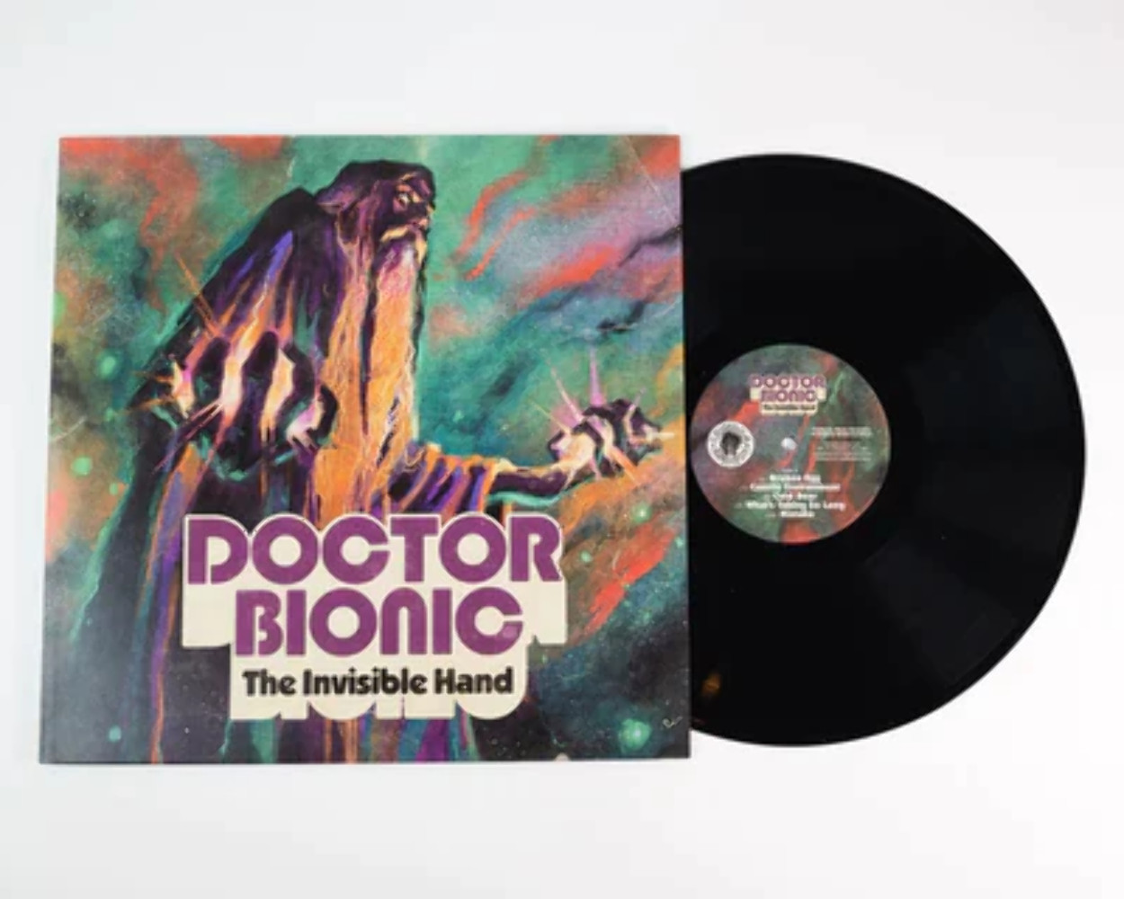 Новый запечатанный виниловый альбом Doctor Bionic - The Invisible Hand