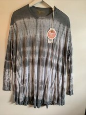 SHOW ME YOUR MUMU DRESS MELLOW WILL TUNIC TIE DYE SIZE XS NWT Green/ Gray