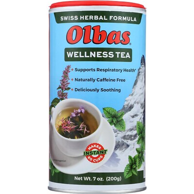 Olbas Herbal Wellness Tea, Swiss Herbal Formula, 7 Ounces
