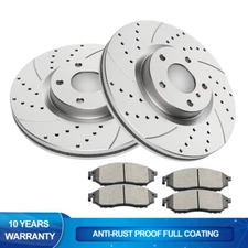 Front Rotors Disc Brake Pads for Nissan 370Z Infiniti G35 G37 EX35 EX37 G25 M35
