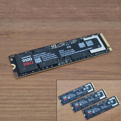 NEW   4TB Samsung 9100 PRO M.2 NVMe PCIe 5.0 SSD Solid State Drive MZ-VAP4T0
