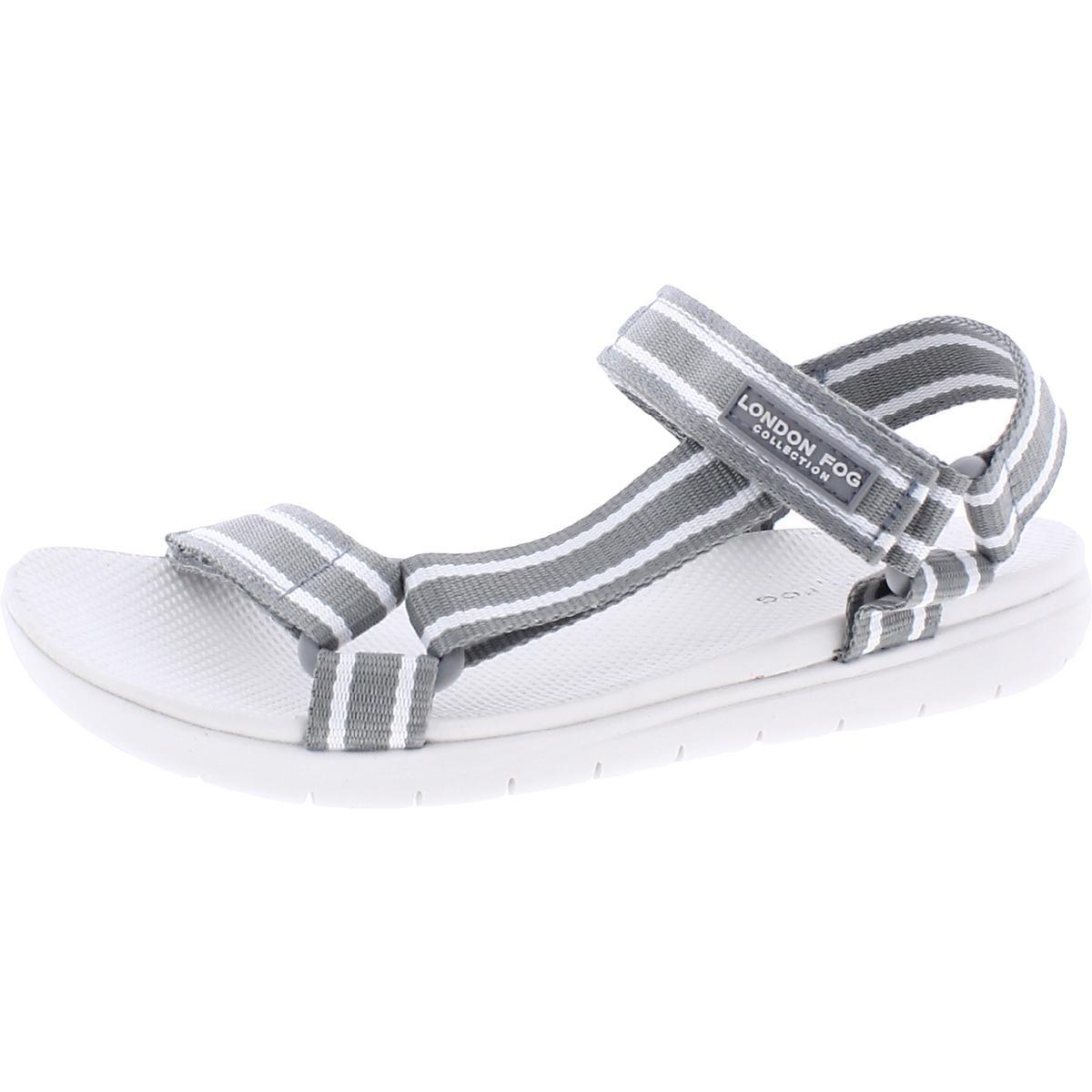 Женские туфли London Fog Shore Club серого цвета с ремешком на щиколотке 6 Medium BM BHFO 2202 3090₽