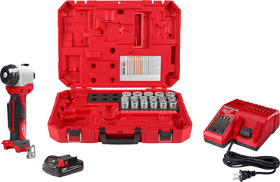 Milwaukee 2935CU-21S M18 Cable Stripper Kit with 17 Cu THHN / XHHW Bushings