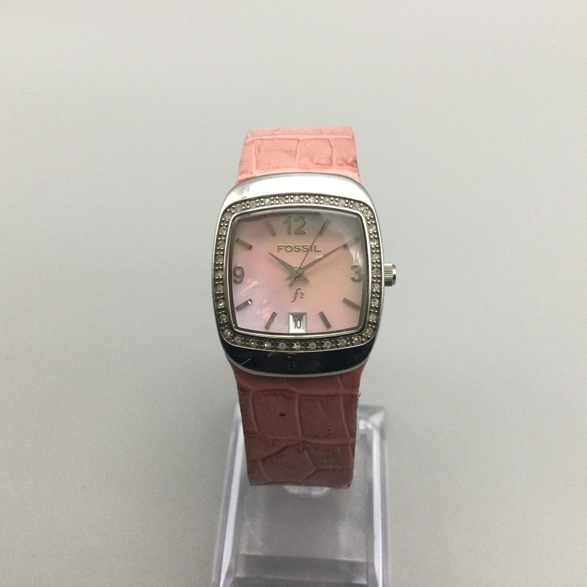 【未使用】FOSSIL ピンクベージュ×マザーオブパール ウォッチ Fossil Stella Watch - Women's Watches in Silver | Buckle