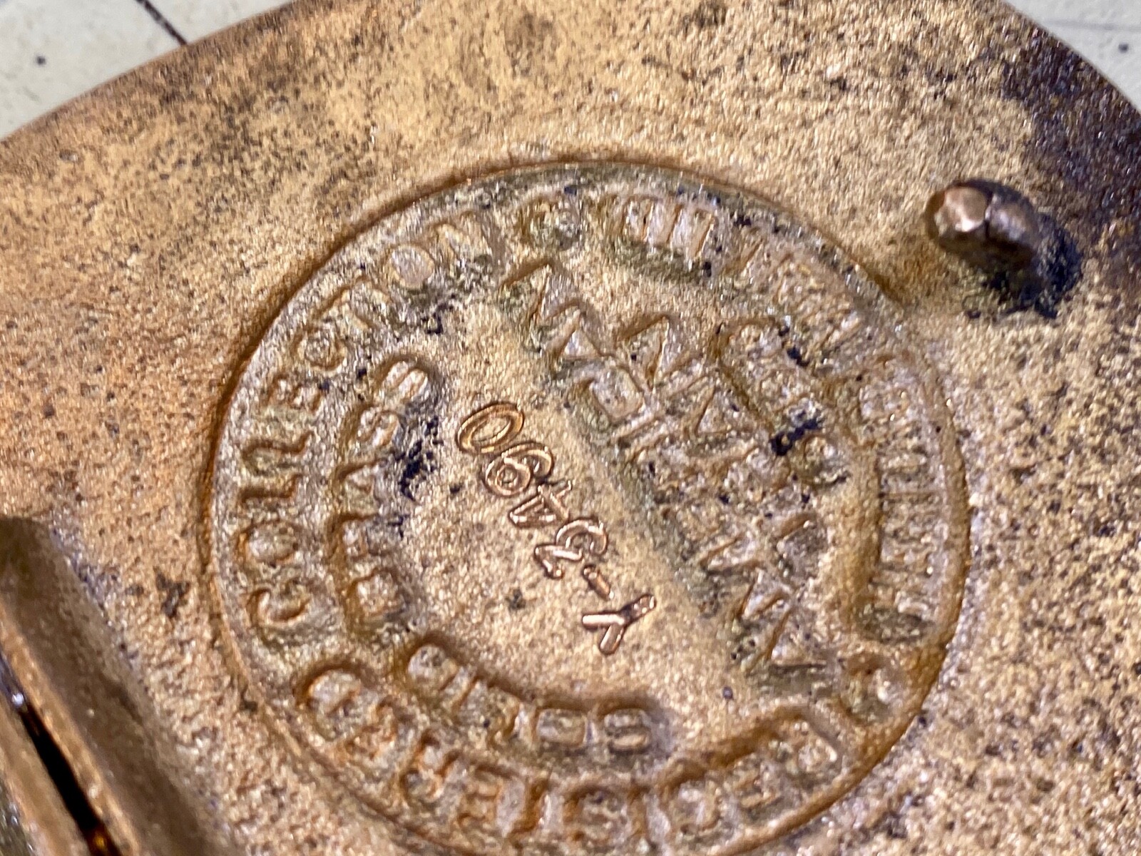 как выглядит Locomotive Train Tracks Western Rail Road Belt Buckle Registered Collection фото