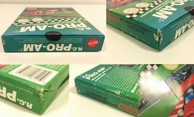 R.C Pro-AM - Canadian Version w/ Hang Tab Unpunched - Nintendo Nes Game Complete