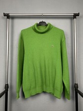 Lacoste Turtleneck Mens Wool Knit Sweater Highneck Size 6