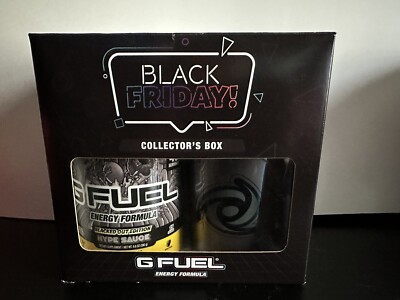 g fuel black friday box With Hype Sauce Tub