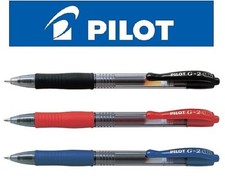 Pilot G-210 Retractable Pen Gel Ink 1.0mm Broad Rollerball Ball Point Pens G2-10